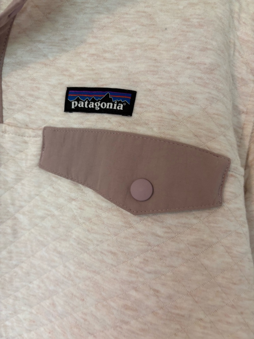 Patagonia Organic Cotton Quilt Snap-T Pullover Knit Sweatshirt - Women’s Medium - Picture 2 of 8